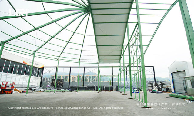 Arcum Aluminum Orangery — clear-span tent for sale