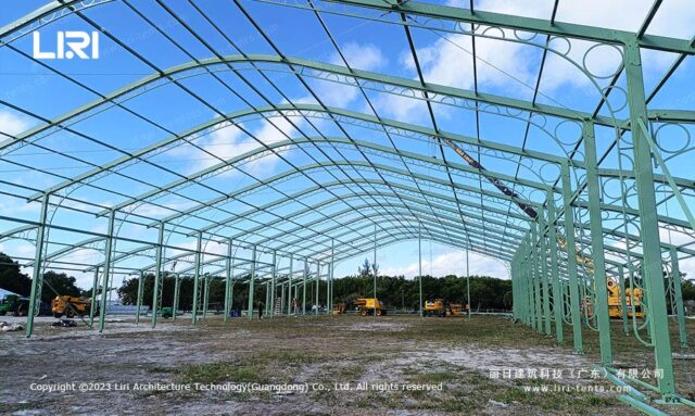 Arcum Aluminum Orangery — clear-span tent for sale
