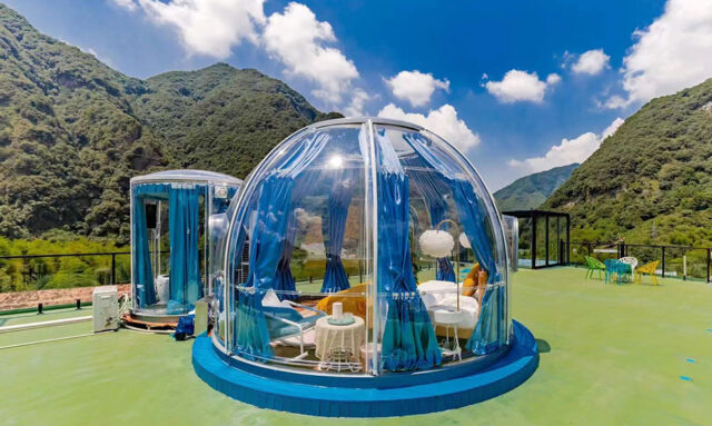 Transparent Dome House tent
