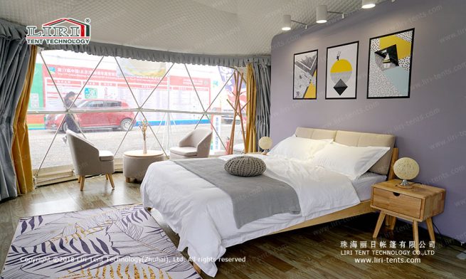 Pop Up Geodesic Dome Hotel — clear-span tent for sale