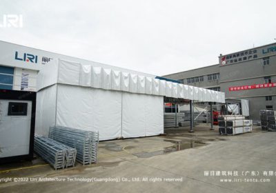 Push Pull Warehouse Tent