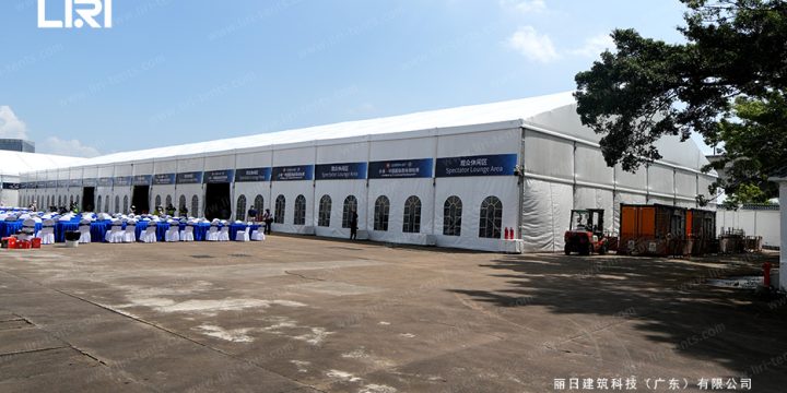 China GT Race Track Event Tent | Spectator Lounge, Accreditation, and Pit Security