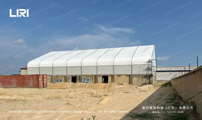 Curve Tent For Sale — clear-span tent for sale