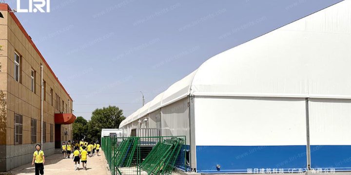 15m x 38m Swimming Pool Tent — School Natatorium with Climate-Controlled Training Lanes