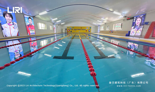 Swimming Stadium Tent — clear-span tent for sale