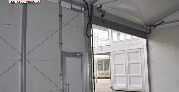 Tent Electric Rolling Door