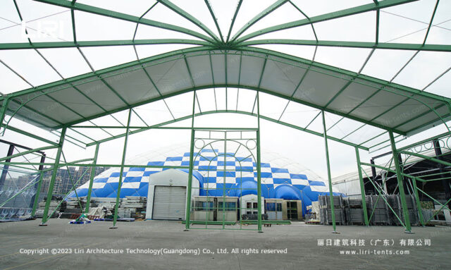 Arcum Aluminum Orangery — clear-span tent for sale