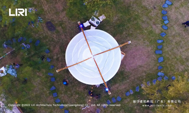 Bamboo Tipi Tent — clear-span tent for sale