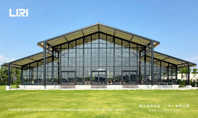 Aluminum Orangery — clear-span tent for sale