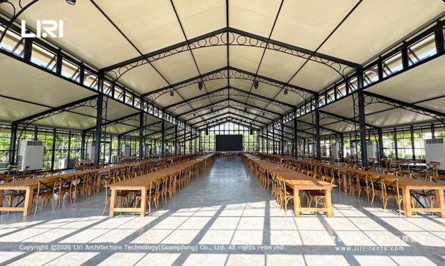 Aluminum Orangery — clear-span tent for sale