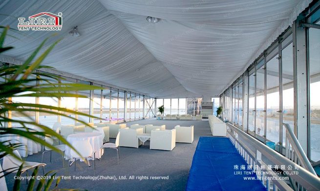 Arcum Double Decker Tent — clear-span tent for sale