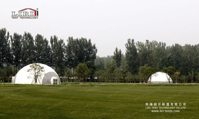 Geodesic Dome Greenhouse — clear-span tent for sale