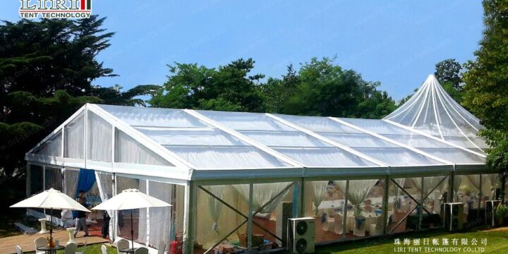 Event Tent With Transparent Roof