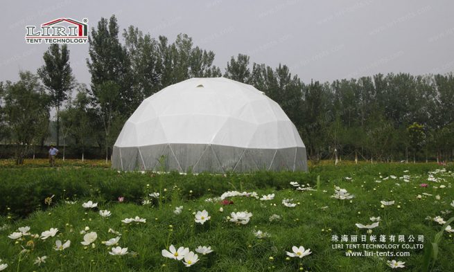 Geodesic Dome Greenhouse — clear-span tent for sale