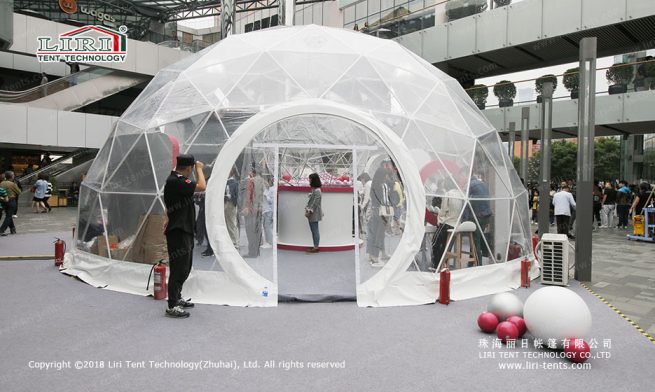 Fabric Dome Tent — clear-span tent for sale