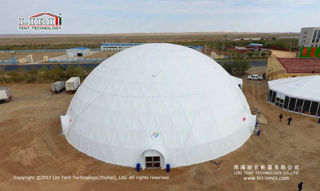 Half Sphere Tent — clear-span tent for sale