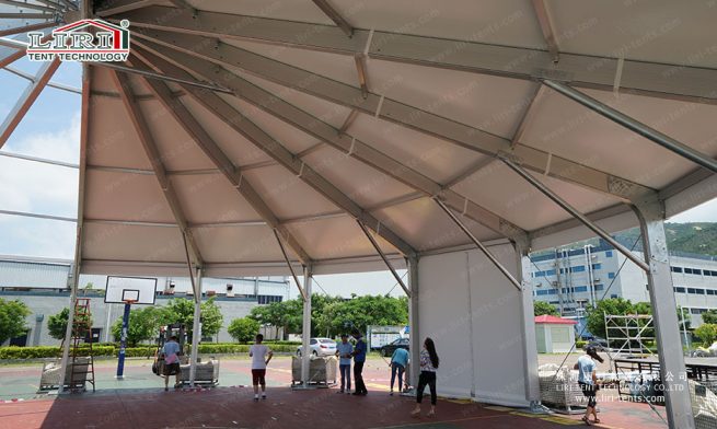 Hexadecagon Tent — clear-span tent for sale