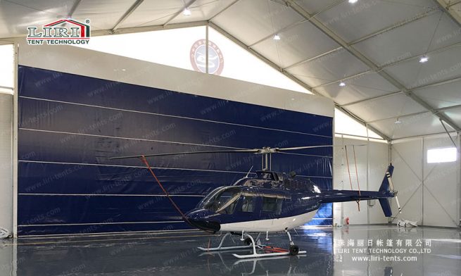 Helicopter Hangar Tent — clear-span tent for sale
