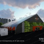 Indoor Go Kart Racing Venue tent