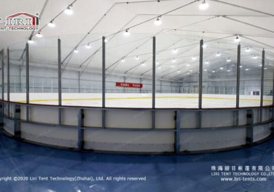 Clear Span Tent for Ice Hockey Rink