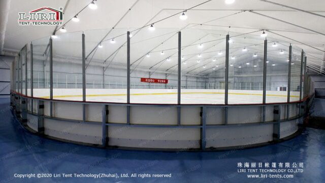 Clear Span Tent for Ice Hockey Rink