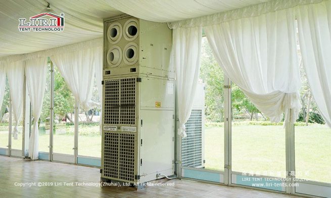 Air Conditioned Tents — clear-span tent for sale