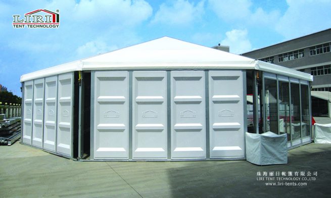 Octagonal Tent — clear-span tent for sale