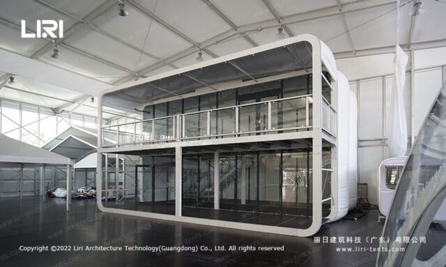Double Storey Modular Box — clear-span tent for sale