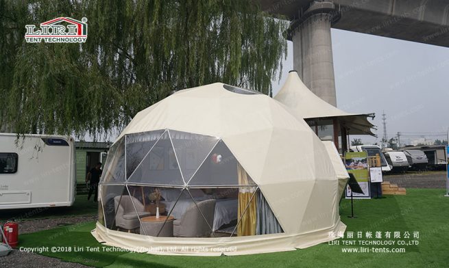 Pop Up Geodesic Dome Hotel — clear-span tent for sale