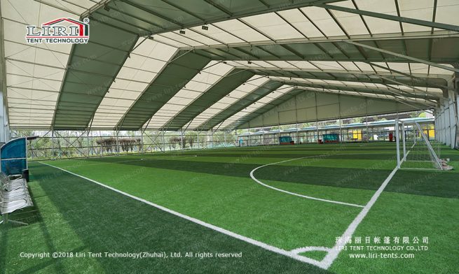 Indoor Football Field Fabric Buildings — clear-span tent for sale