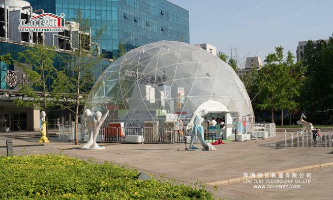 Fabric Dome Tent — clear-span tent for sale