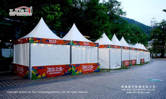 Mini Pagoda Tent — clear-span tent for sale