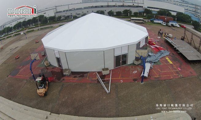 Dodecagonal Tent — clear-span tent for sale