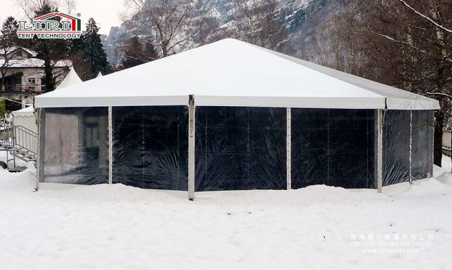 Dodecagonal Tent — clear-span tent for sale