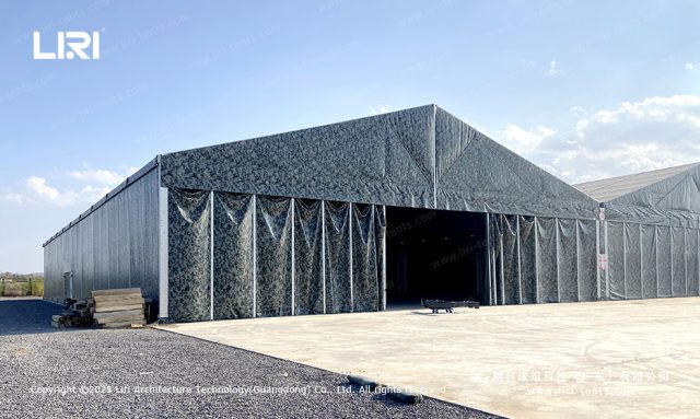 temporary hangar structures