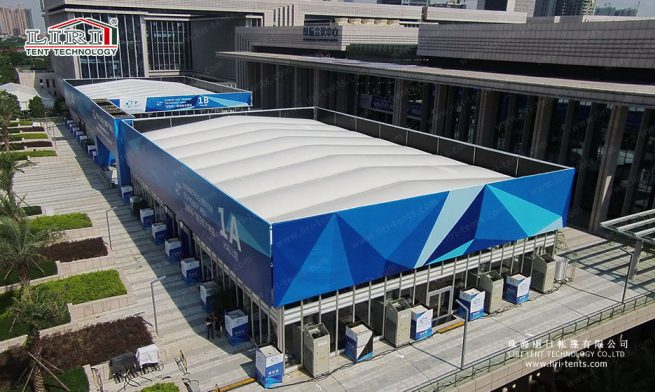 Cube Double Decker Tent — clear-span tent for sale
