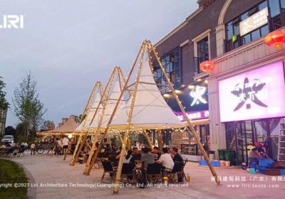 Bamboo Tipi Tent