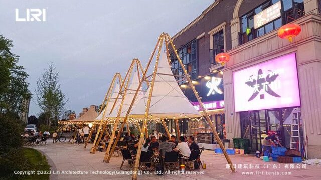 Bamboo Tipi Tent