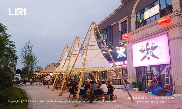 Bamboo Tipi Tent tent