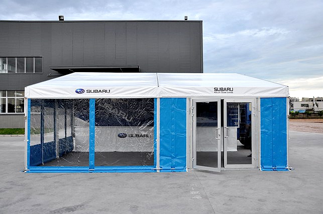 Trailer Tent — clear-span tent for sale