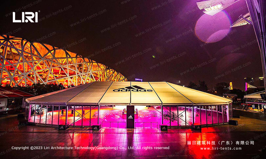 Versatile and experience aluminum event tents used for marathons, set-up an event space outdoor anytime.